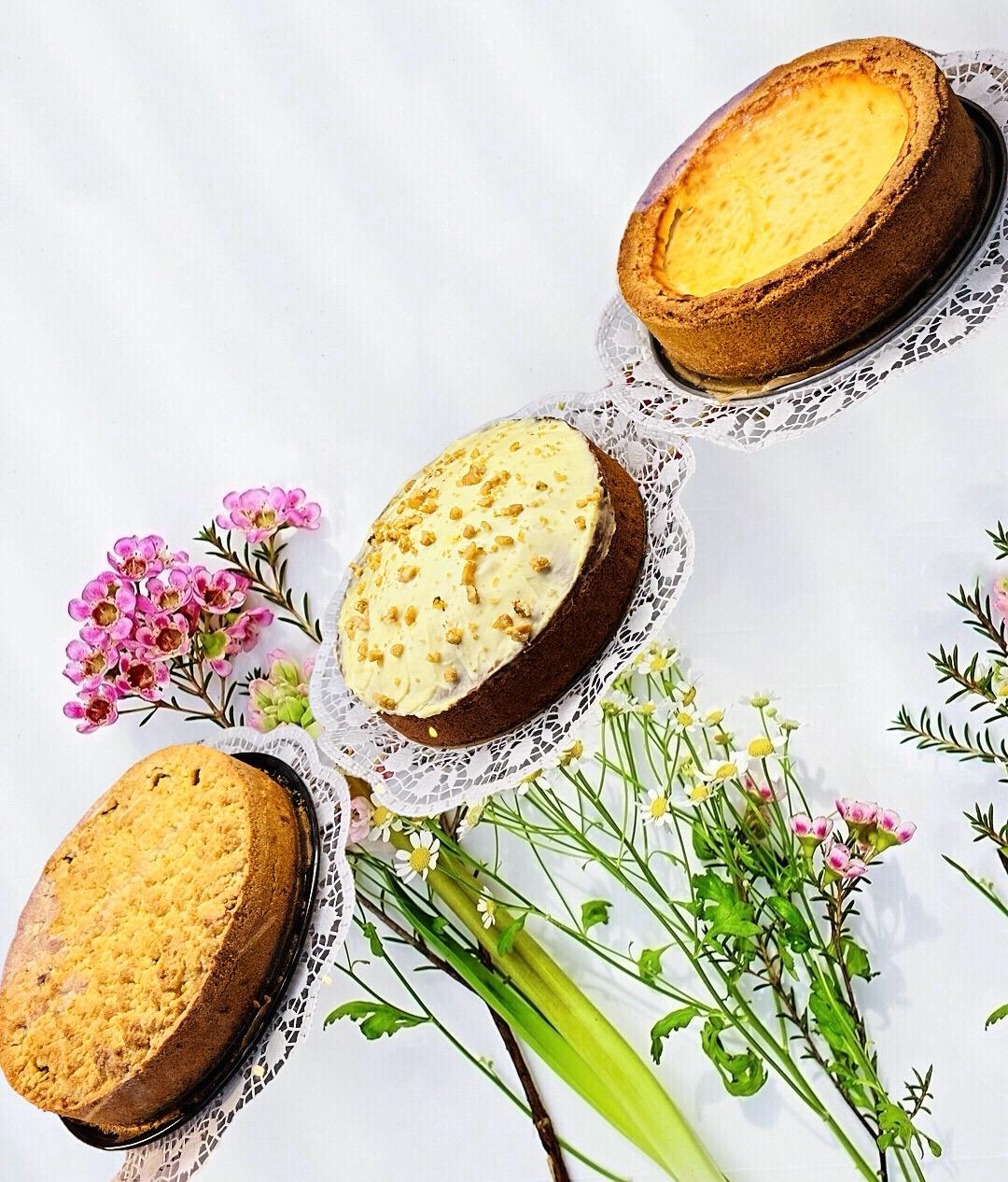 Unsere Kuchen-Vitrine im Eiscafé Anosh